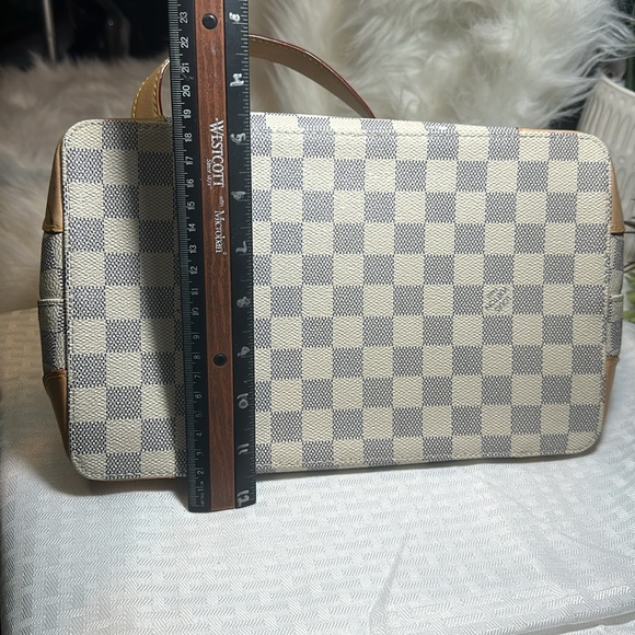 Louis Vuitton purse shoulder bag Handbag “Damier Azur” Hampstead PM - Picture 15 of 16